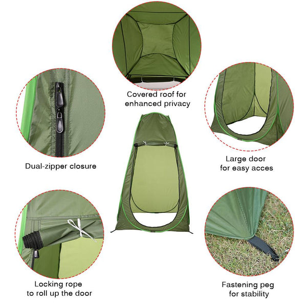 Portable Outdoor Dressing-Room Tent